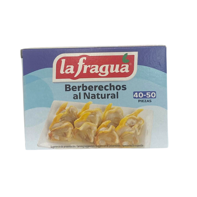 Berberechos al natural 40/50 piezas 125gr