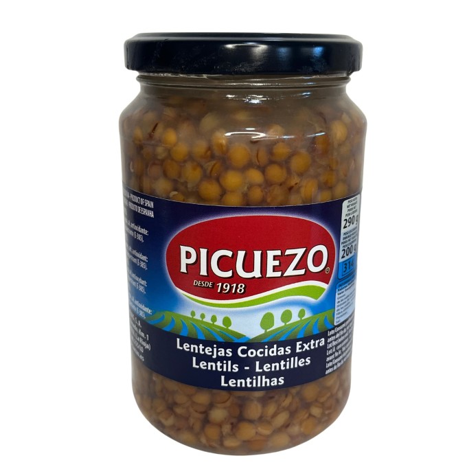 Precio Lentejas cocidas Extra 290gr Picuezo cerca de mí