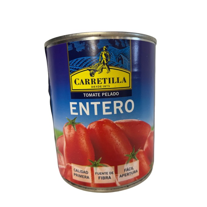 Tomate entero conserva Carretilla 800 gr | Precio Online