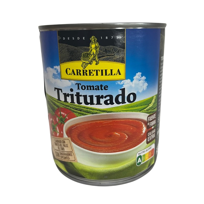 Tomate triturado conserva Carretilla 800 gr | Precio Online